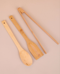 Üçlü Ahşap Set