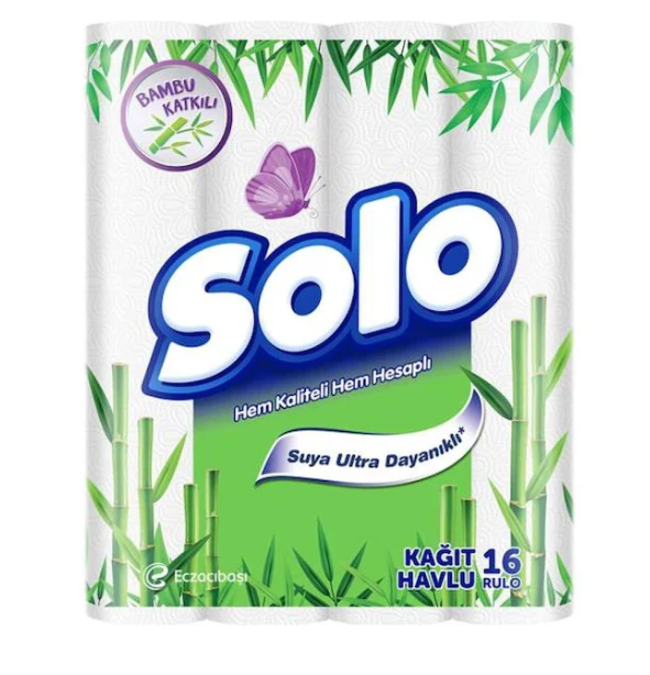 Solo Bambu Kağıt Havlu 16'Lı