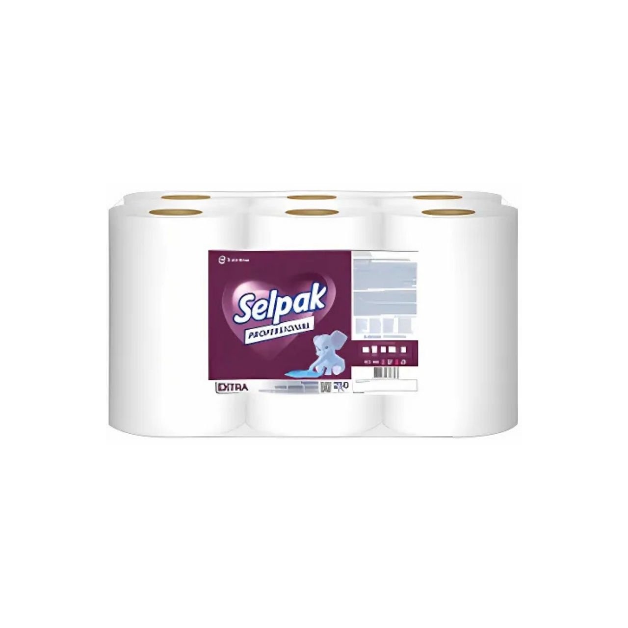 Selpak Professional Extra İçten Çekmeli Havlu 250 metre- 6'lı