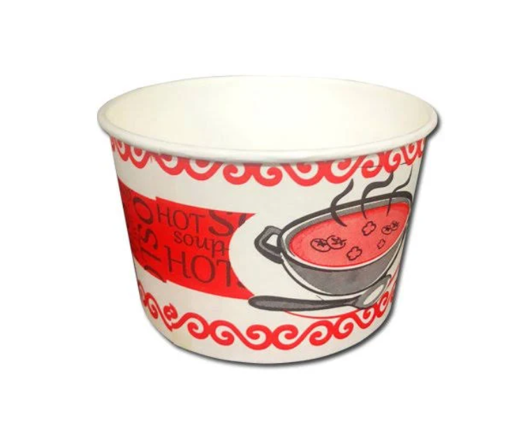 16 OZ KAPAKLI ÇORBA KASESİ 50Lİ