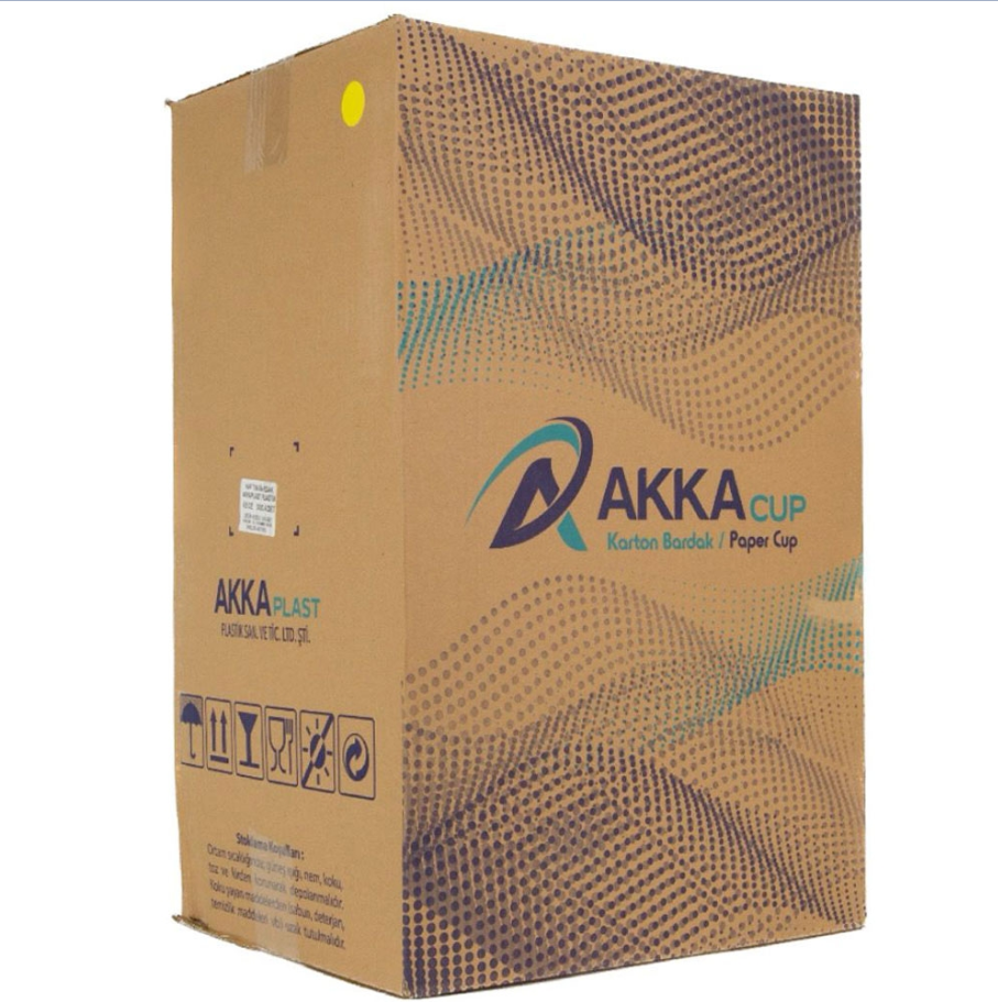 Karton Bardak 6,5 Oz Coffee Desen 3.000'Li Koli